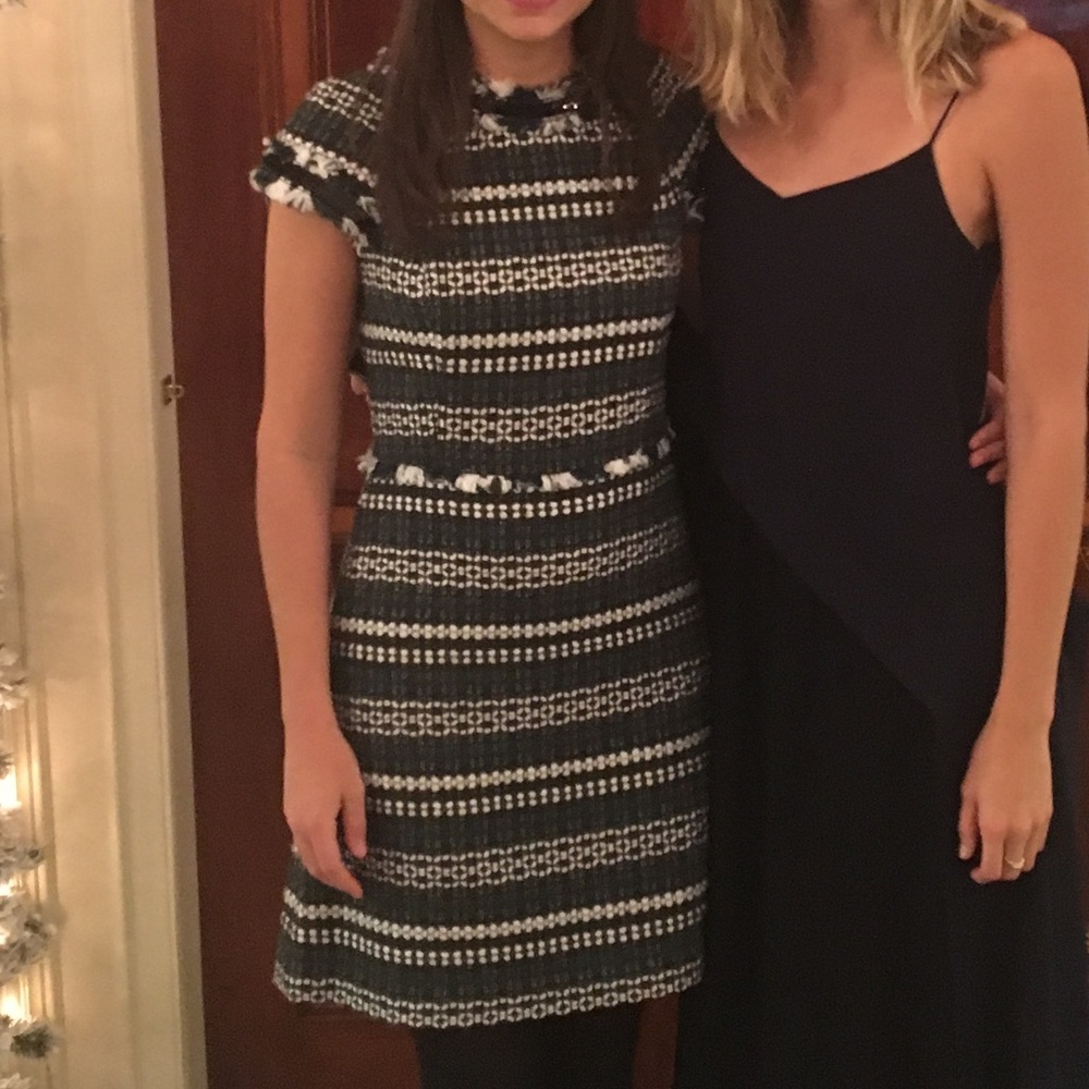 Tory Burch Norfolk Tweed dress